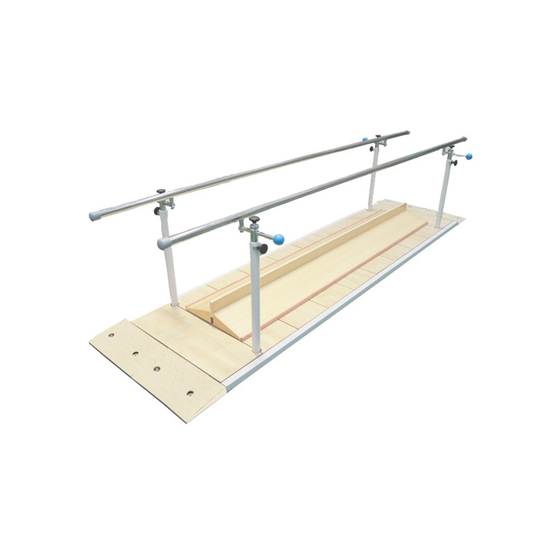 What are parallel bars in physical therapy?